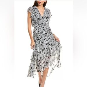 THAHARI ASL Ruched
Midi Dress